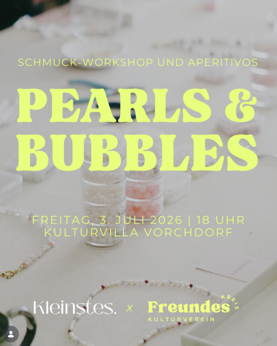 Pearls and Bubbles