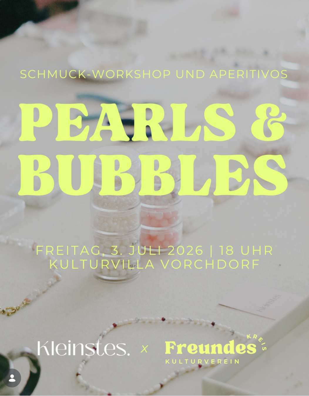 Pearls and Bubbles